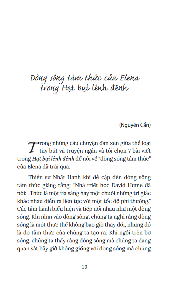 hạt bụi lênh đênh