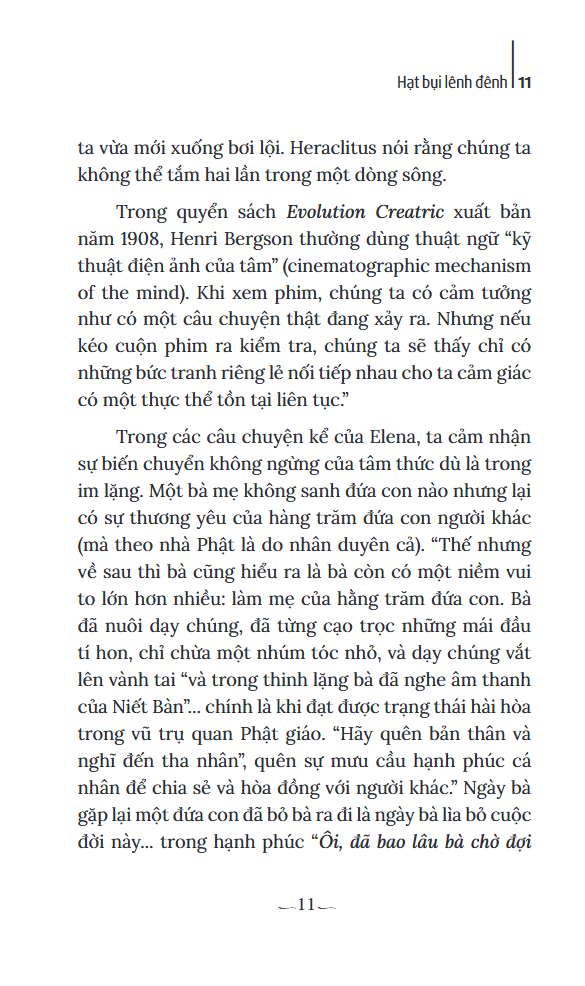 hạt bụi lênh đênh