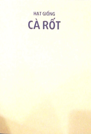 hạt giống cà rốt