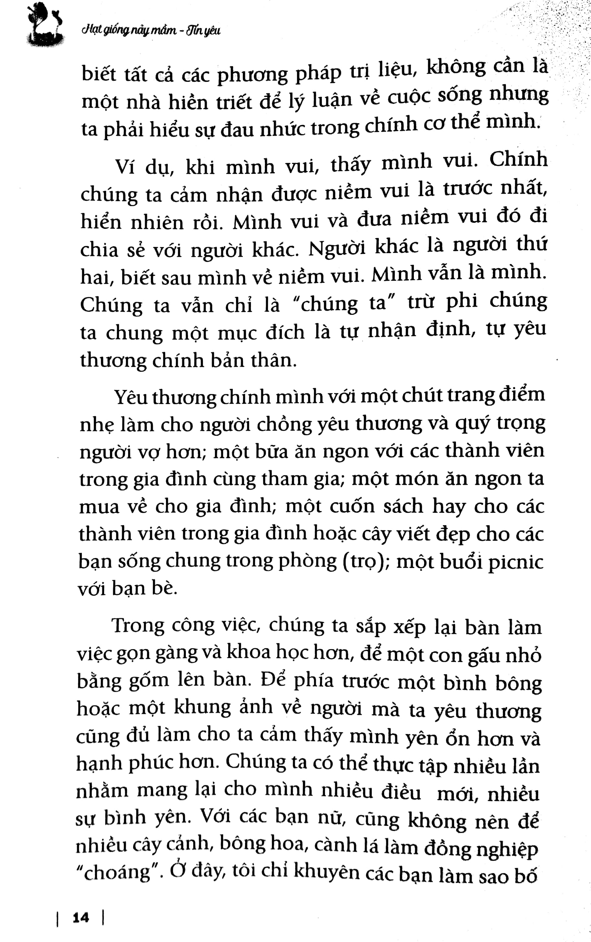 hạt giống nảy mầm - tin yêu