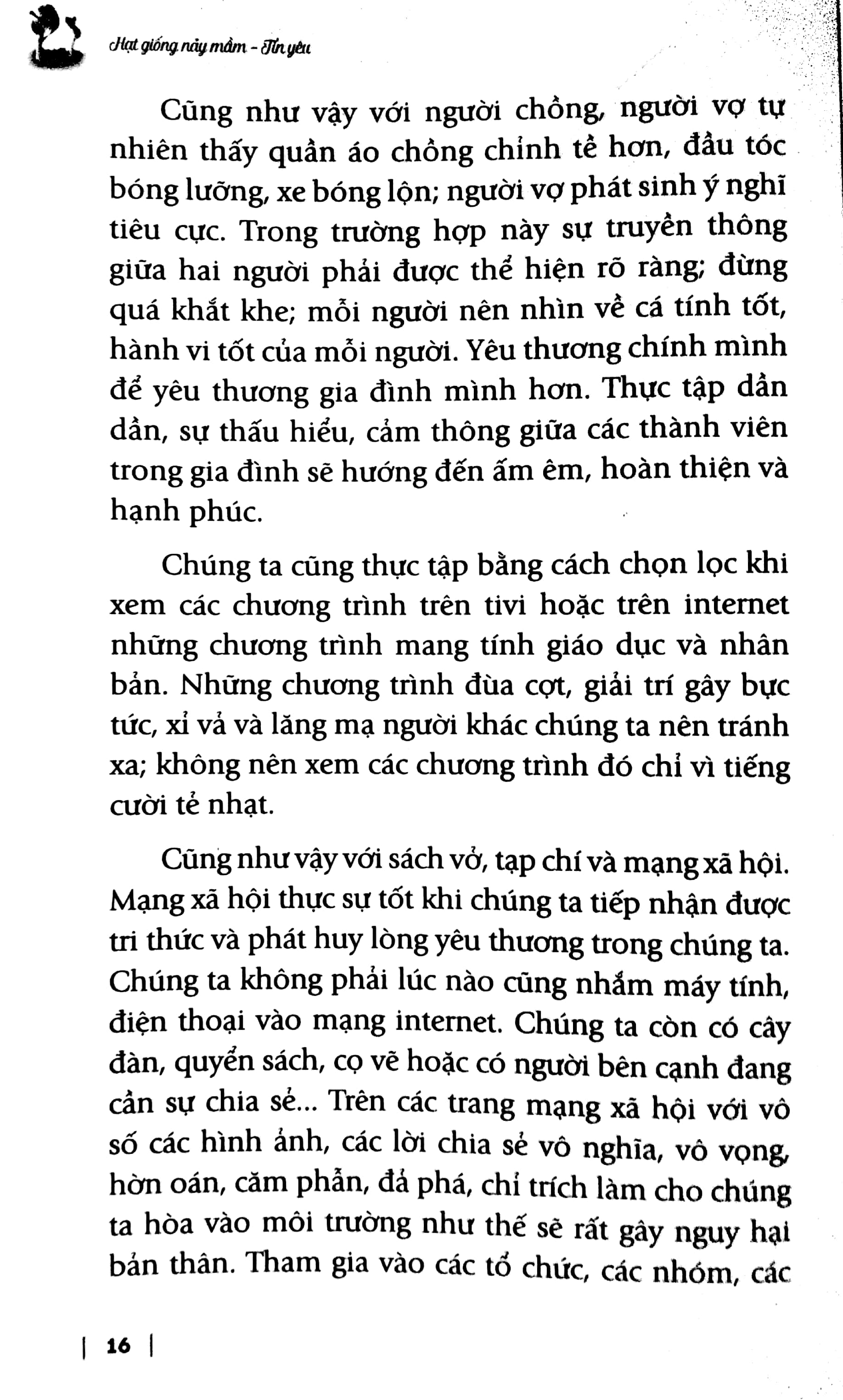 hạt giống nảy mầm - tin yêu