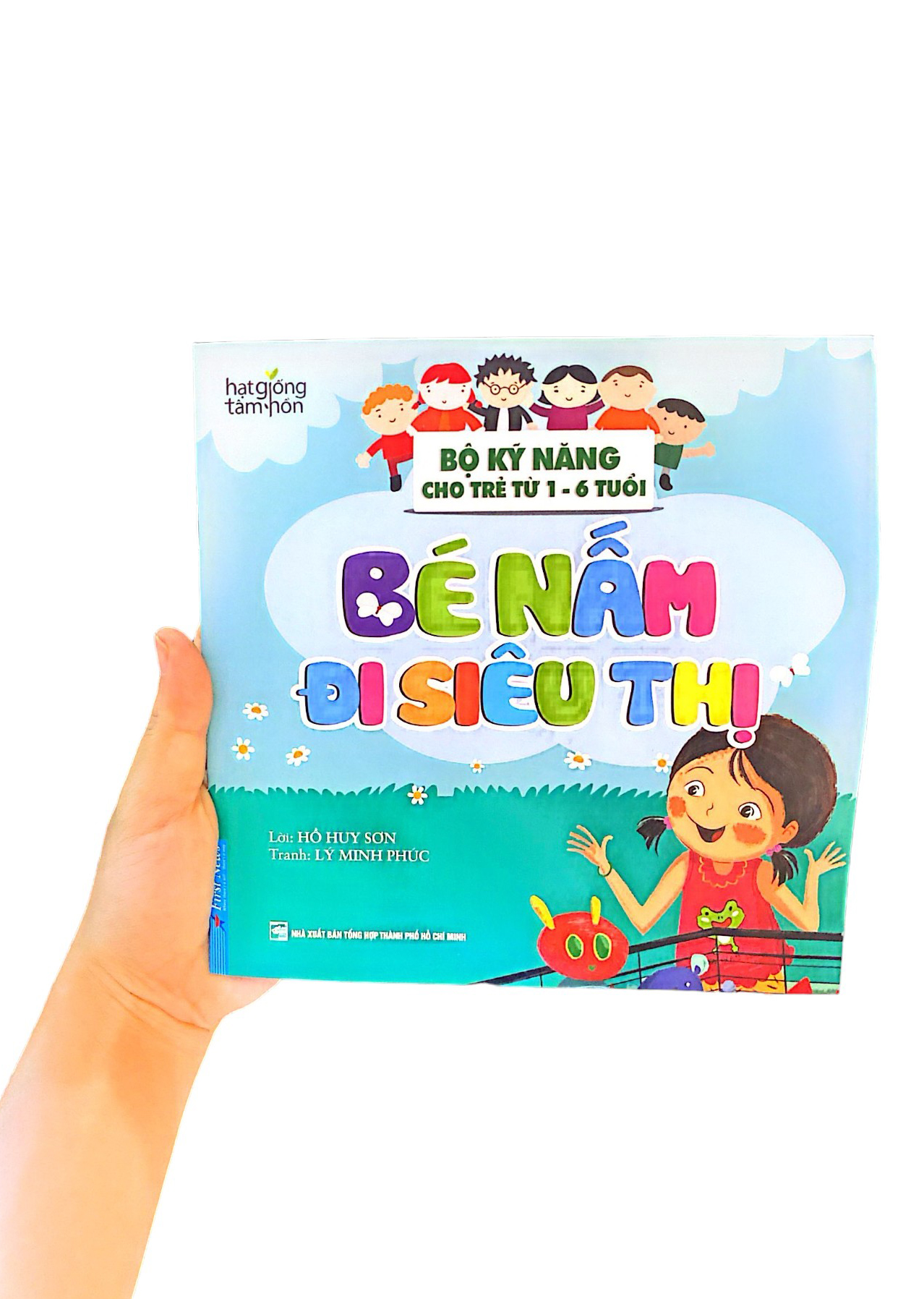 hạt giống tâm hồn - bộ kỹ năng cho trẻ từ 1-6 tuổi - bé nấm đi siêu thị (tái bản 2024)