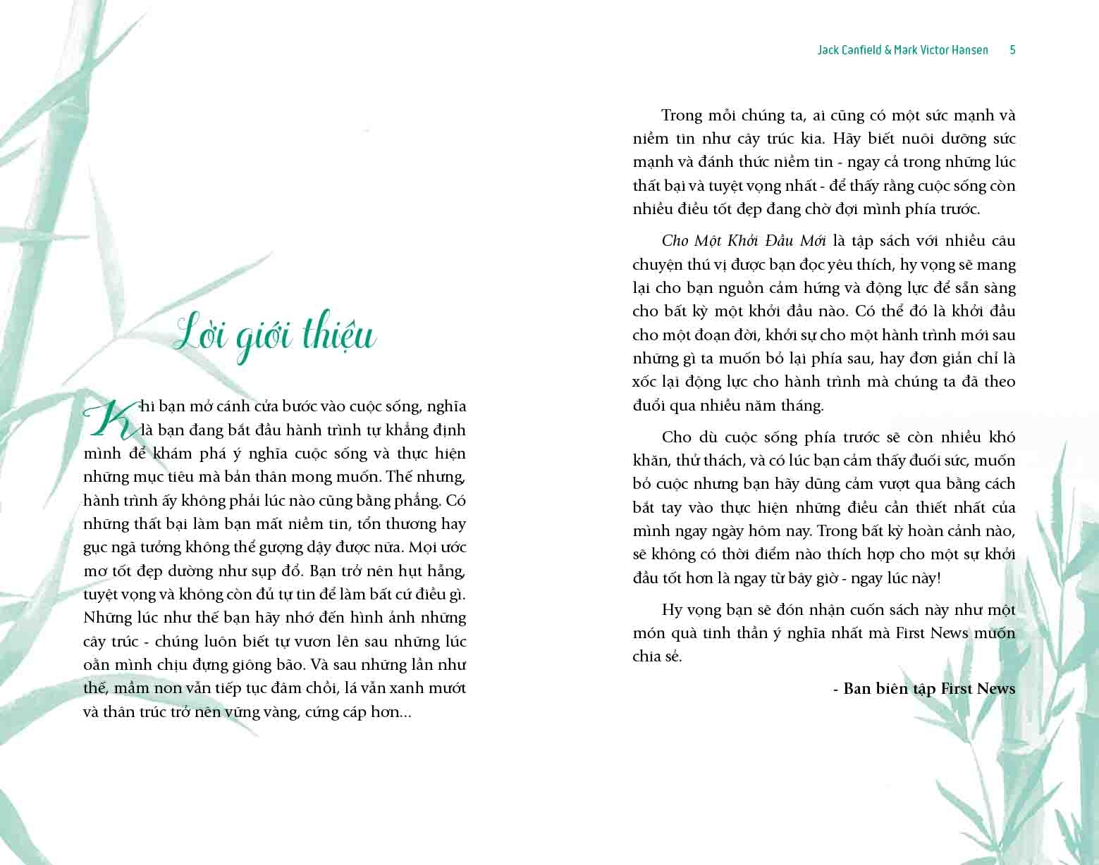 hạt giống tâm hồn - cho một khởi đầu mới