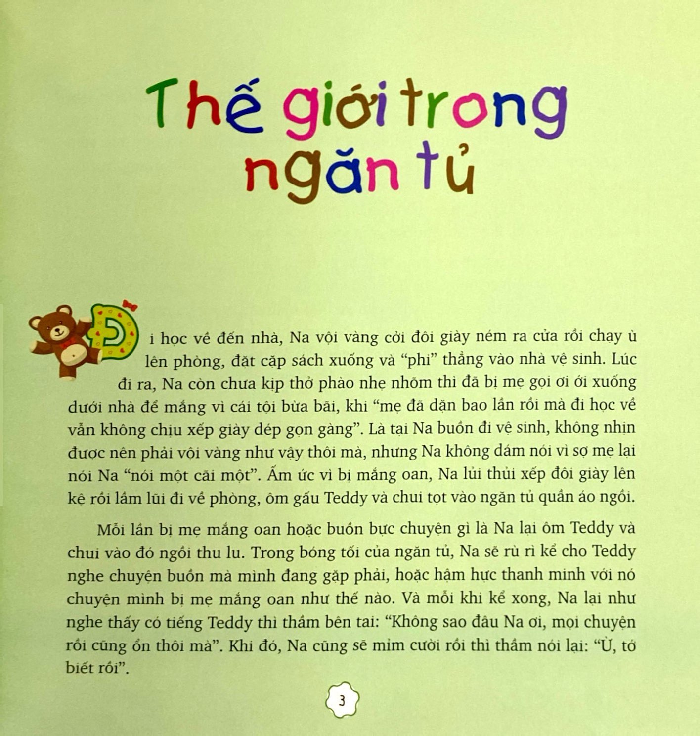 hạt giống tâm hồn dành cho thiếu nhi - thế giới trong ngăn tủ (tái bản 2023)
