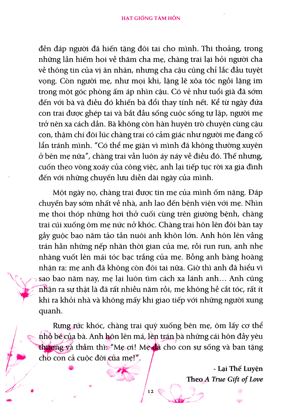 hạt giống tâm hồn - xin đừng làm mẹ khóc (tái bản)