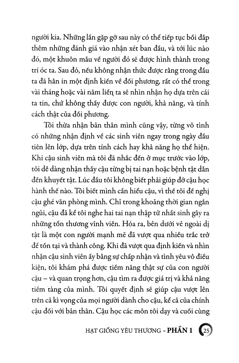 hạt giống yêu thương