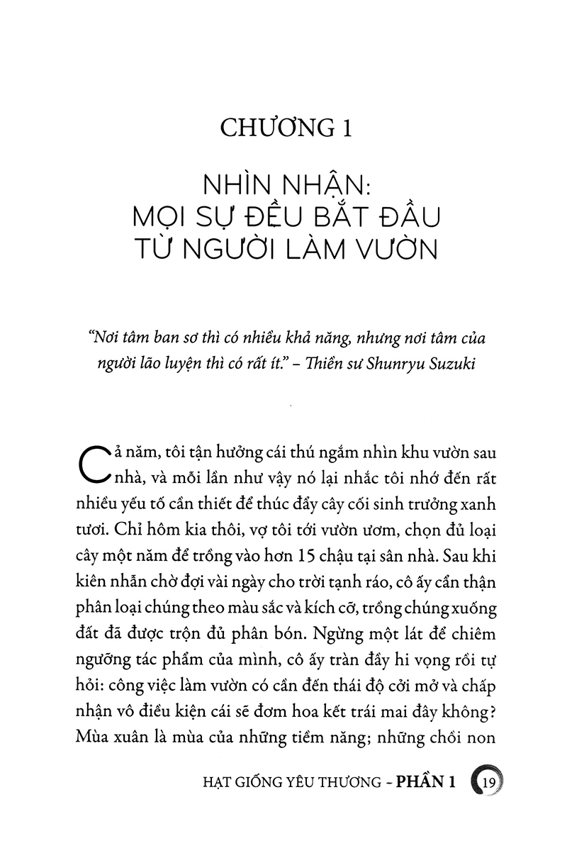 hạt giống yêu thương