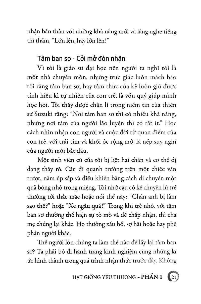 hạt giống yêu thương