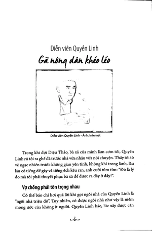 hát lời cho quả sai - chân dung văn nghệ