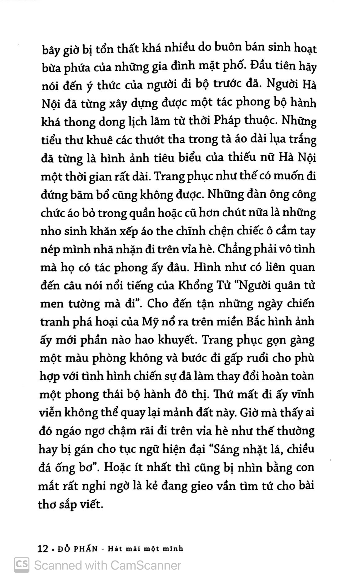 hát mãi một mình