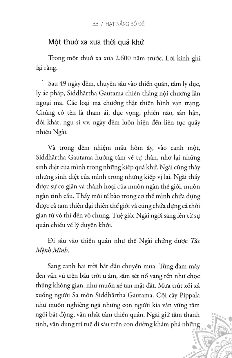 hạt nắng bồ đề