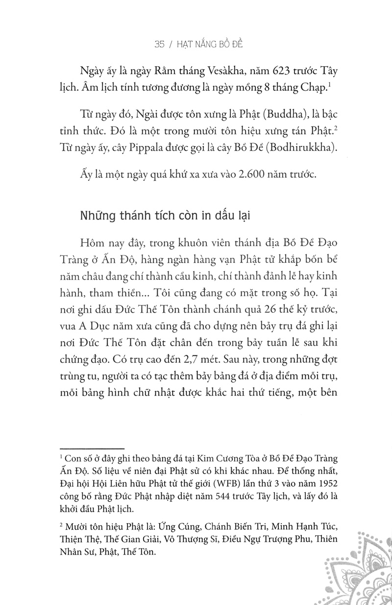 hạt nắng bồ đề