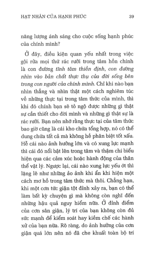 hạt nhân của hạnh phúc