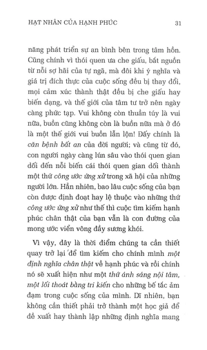 hạt nhân của hạnh phúc