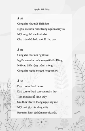 hát ru - tập hợp những câu hát thấm đượm tình quê hương