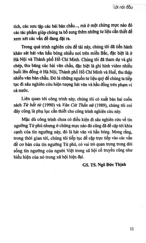 hát văn và âm nhạc hát văn