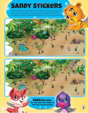 hatchy vacation! (hatchimals)