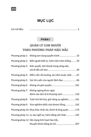 hậu hắc học - thuật quản người (tái bản)