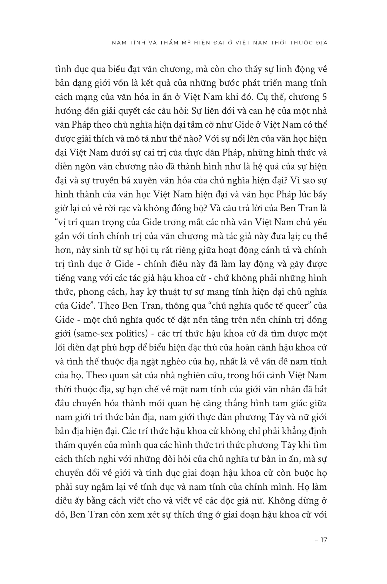 Hau Khoa Cu - Nam Tinh Va Tham My Hien Dai O Viet Nam Thoi Thuoc Dia