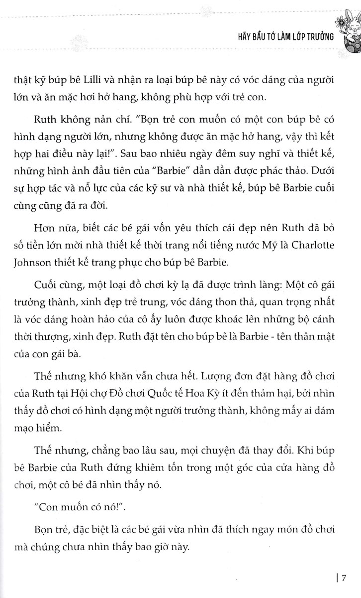 hãy bầu tớ làm lớp trưởng - những câu chuyện bồi dưỡng năng lực lãnh đạo
