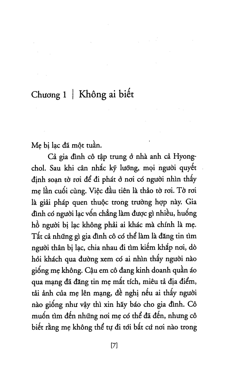 hãy chăm sóc mẹ