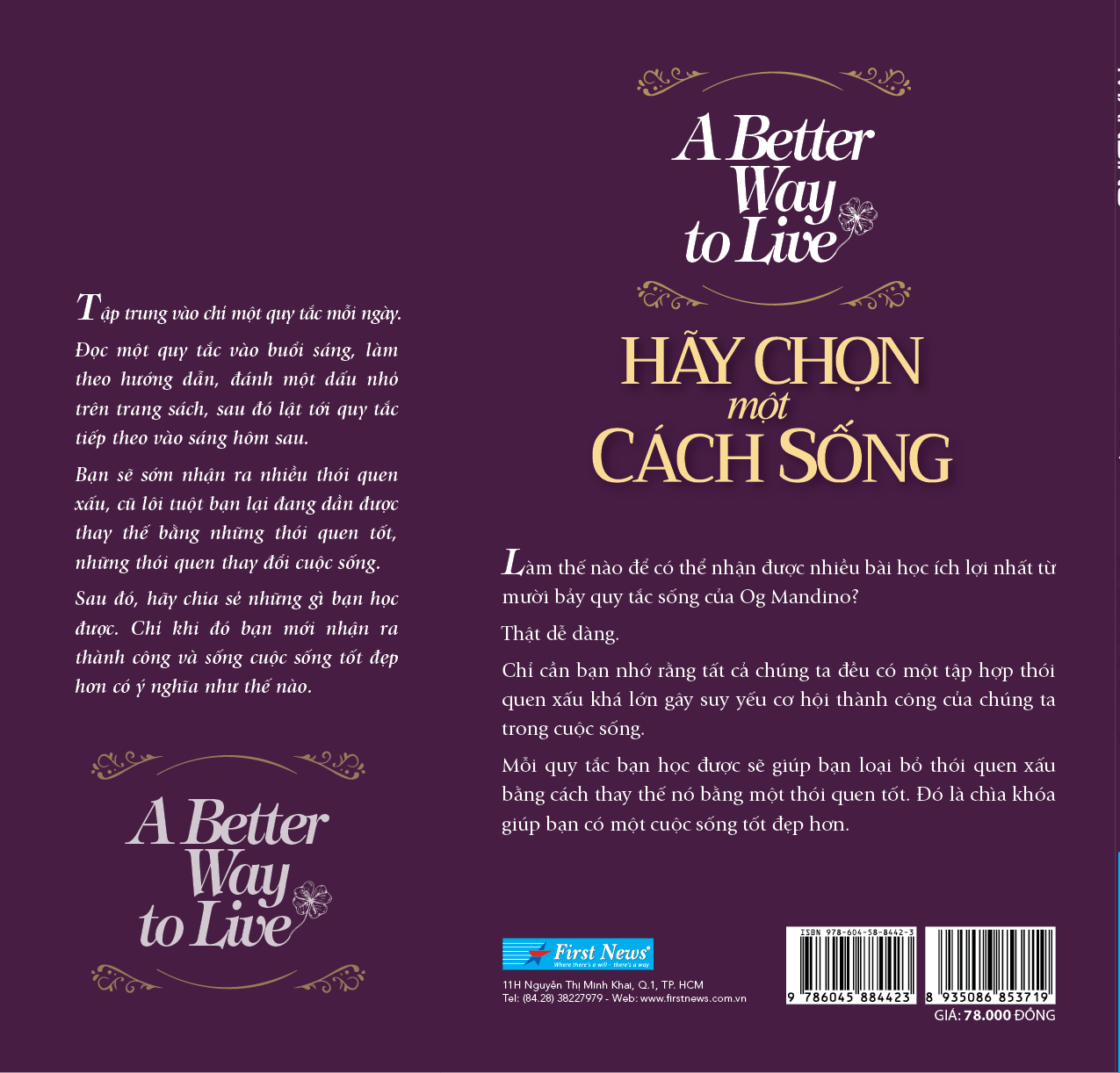 hãy chọn một cách sống - a better way to live