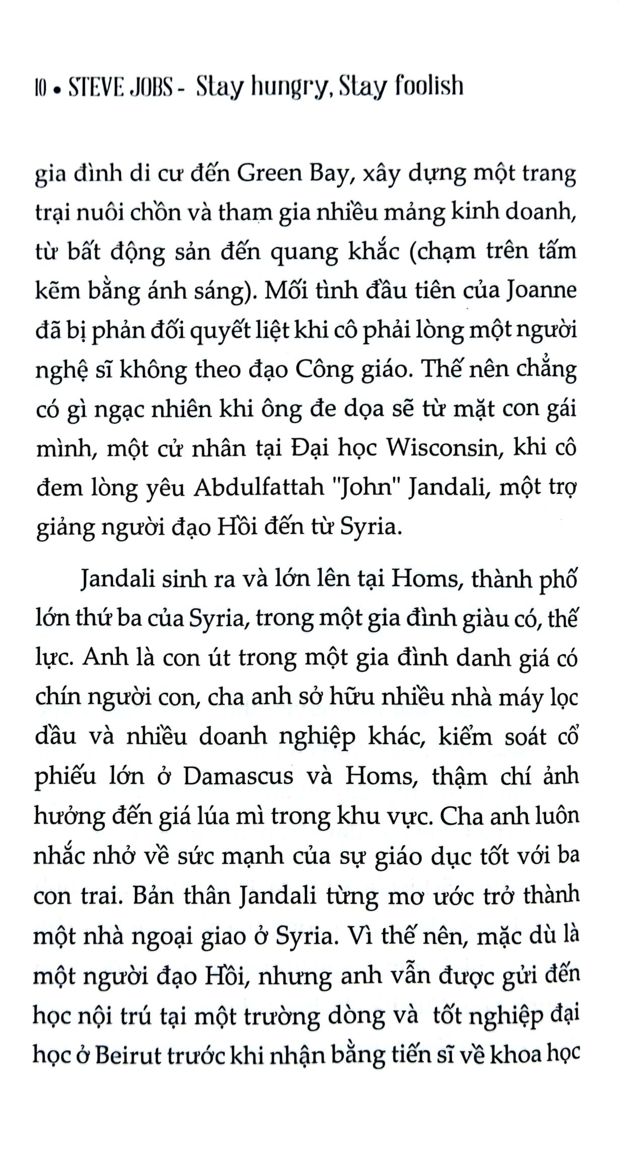 hãy cứ khát khao hãy cứ dại khờ