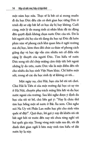 hãy cứ ước mơ, hãy cứ dại khờ