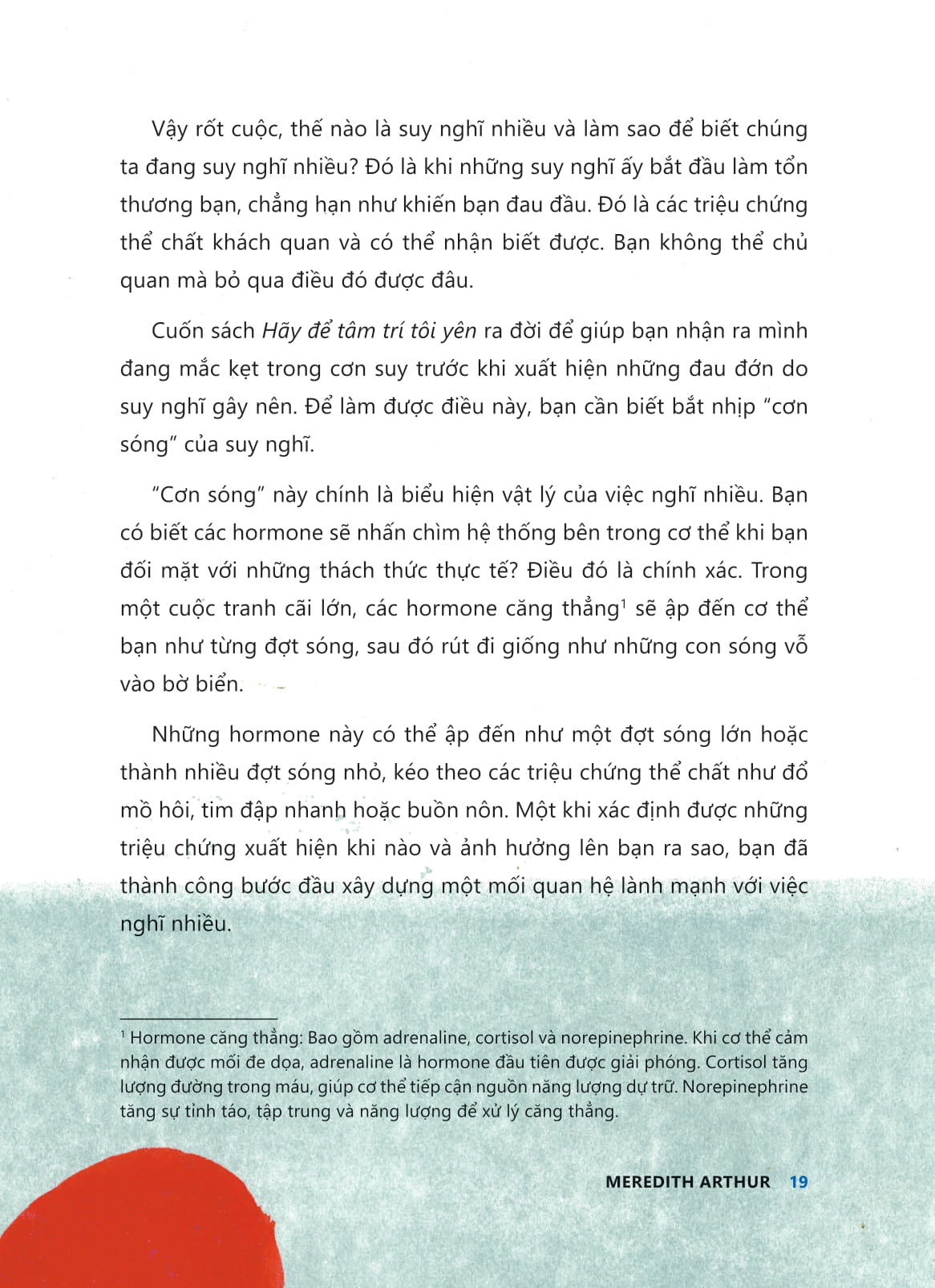 hãy để tâm trí tôi yên - hướng dẫn loại bỏ “suy nghĩ tiêu cực” cho người dễ lo âu