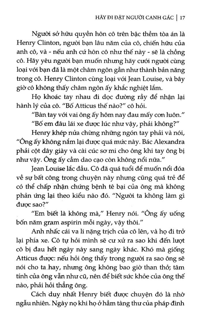 hãy đi đặt người canh gác