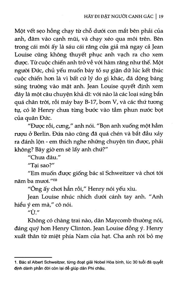 hãy đi đặt người canh gác