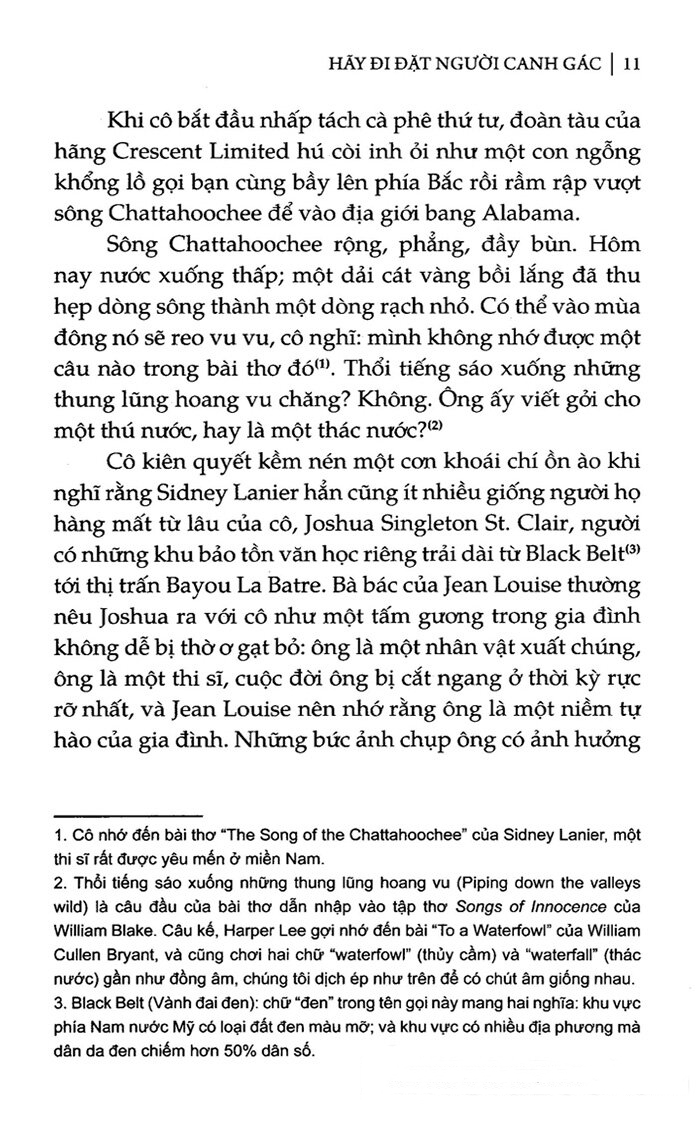 hãy đi đặt người canh gác