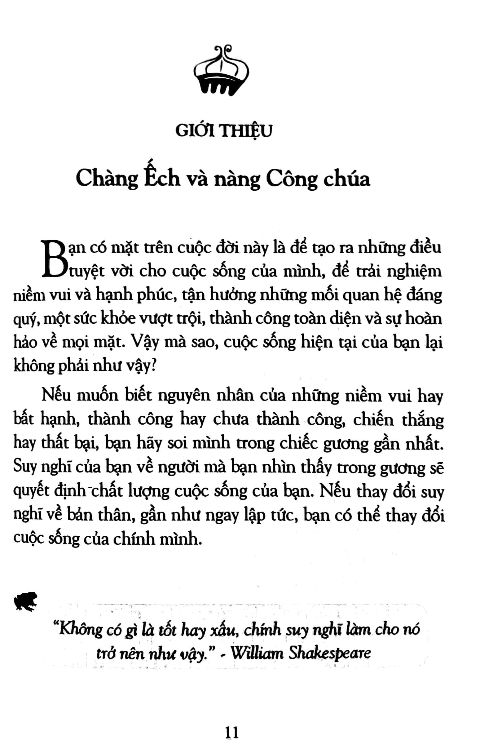 hãy hôn con ếch đó!