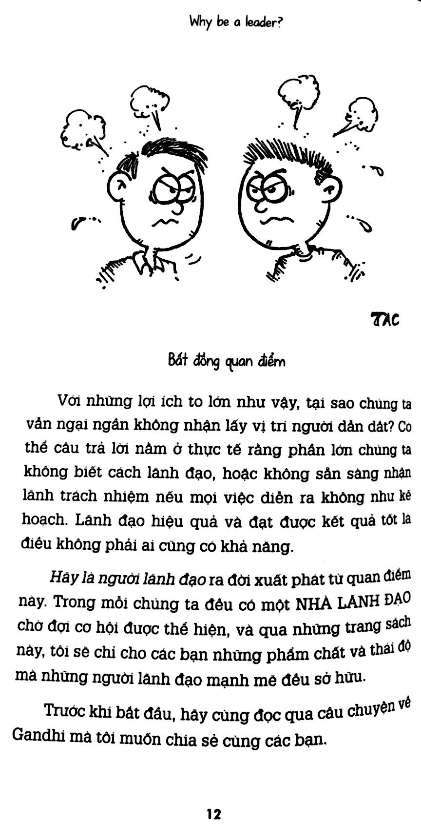 hãy là người lãnh đạo - why be a leader?