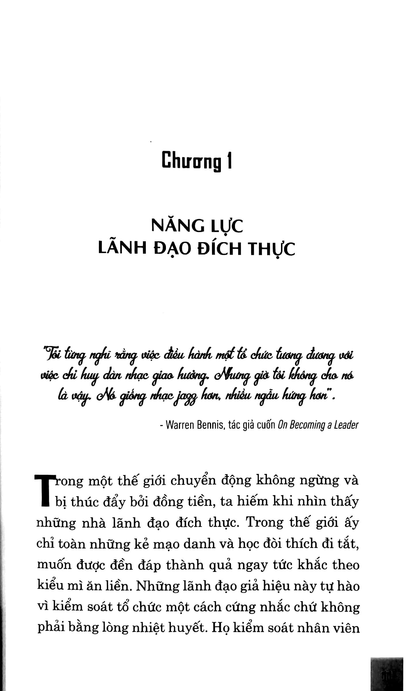 hãy là nhà lãnh đạo đích thực - đừng hành xử như người chủ