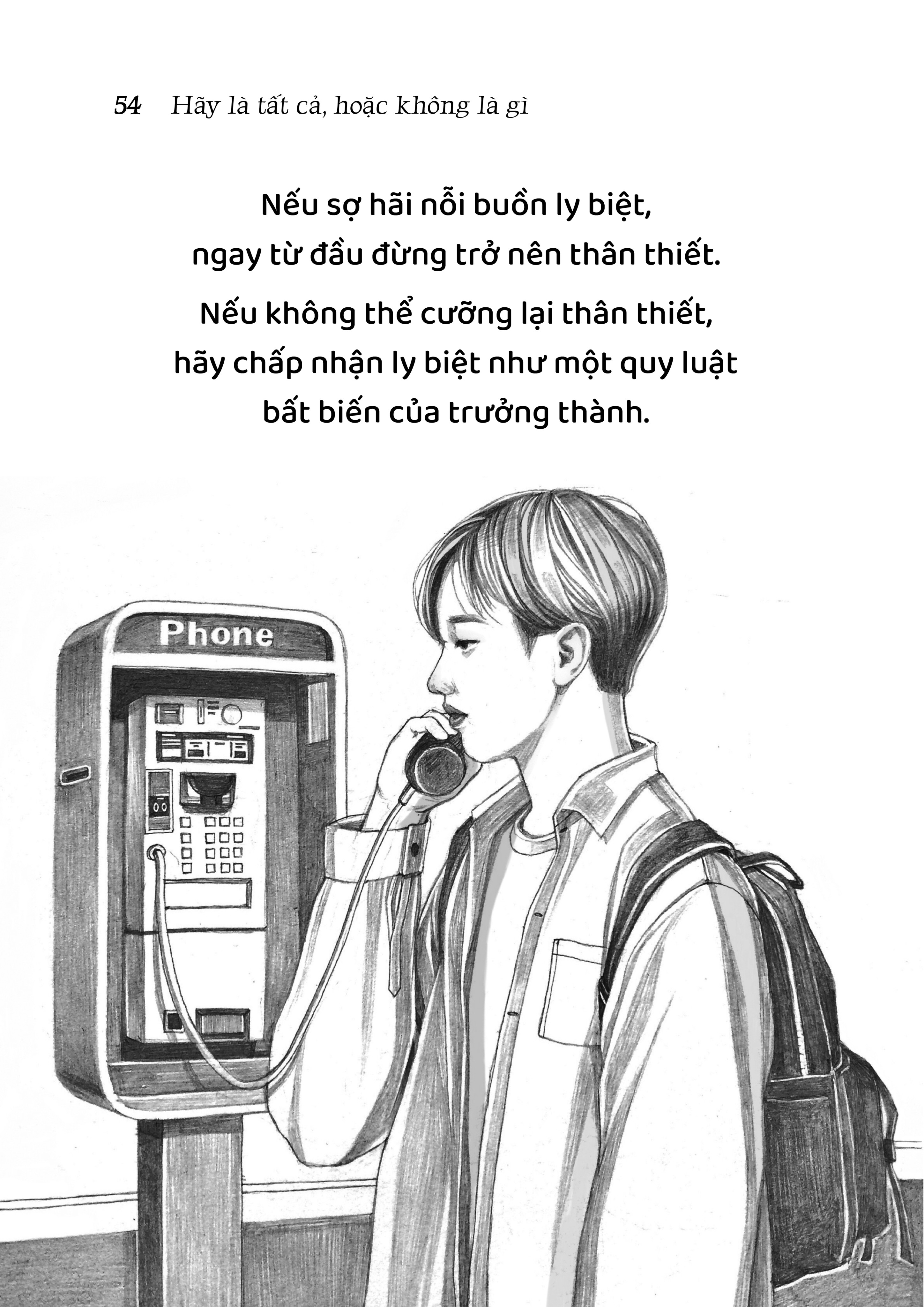 hãy là tất cả, hoặc không là gì