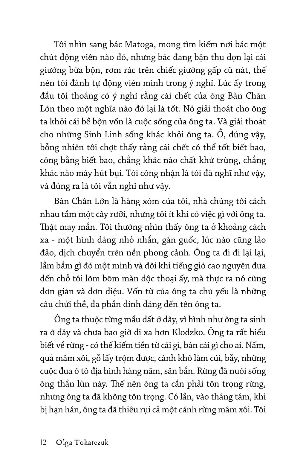 Hãy Lái Máy Cày Của Mình Qua Xương Những Sinh Linh Chết