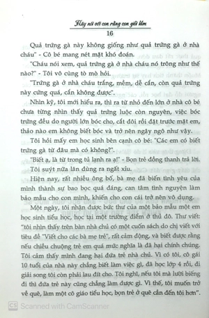 hãy nói với con rằng con giỏi lắm
