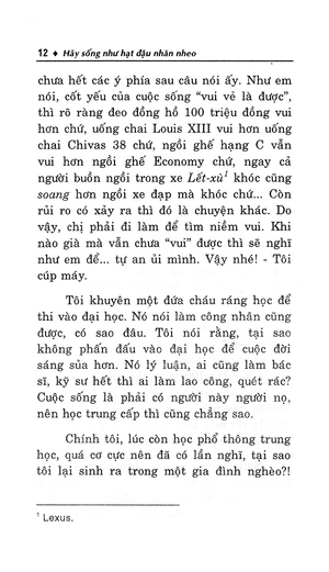hãy sống như hạt đậu nhăn nheo