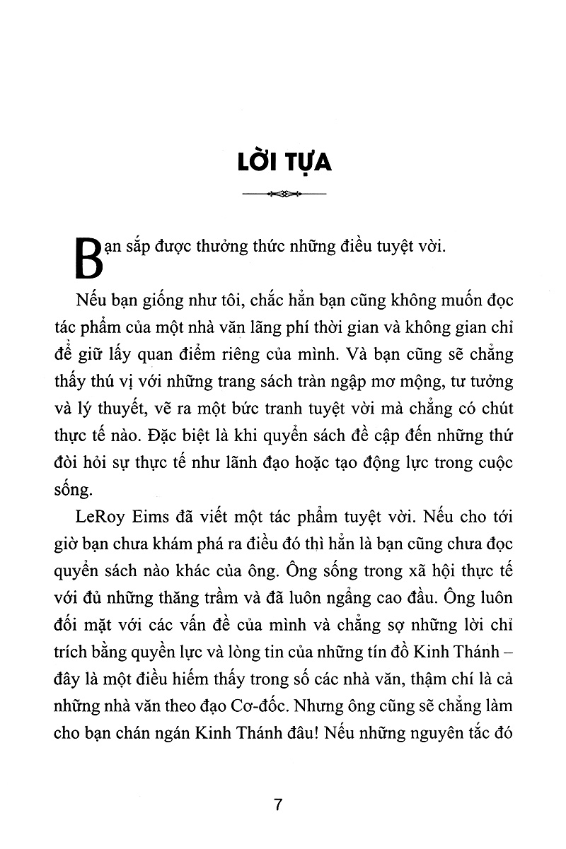 hãy trở thành nhà lãnh đạo biết truyền động lực