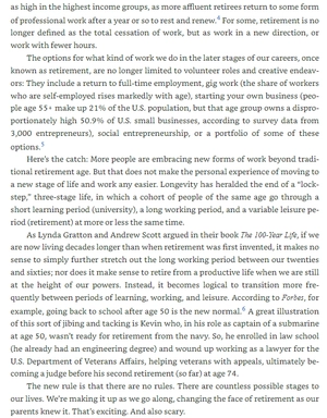 hbr guide to designing your retirement