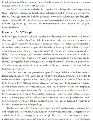 hbr guide to designing your retirement