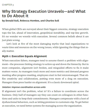 hbr guide to executing your strategy (hbr guide)