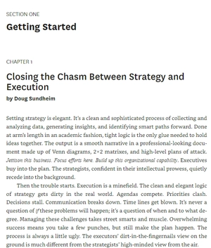 hbr guide to executing your strategy (hbr guide)