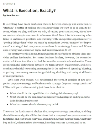 hbr guide to executing your strategy (hbr guide)