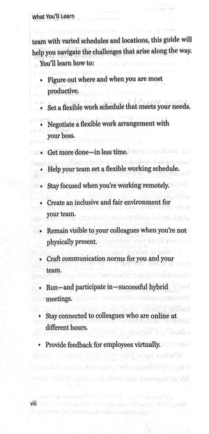 hbr guide to managing flexible work (hbr guide series)