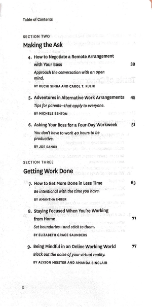 hbr guide to managing flexible work (hbr guide series)