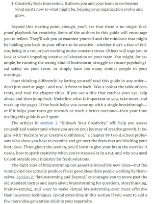 hbr guide to unlocking creativity (hbr guide)