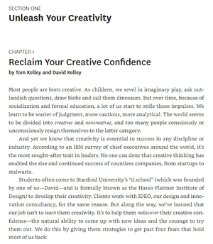 hbr guide to unlocking creativity (hbr guide)