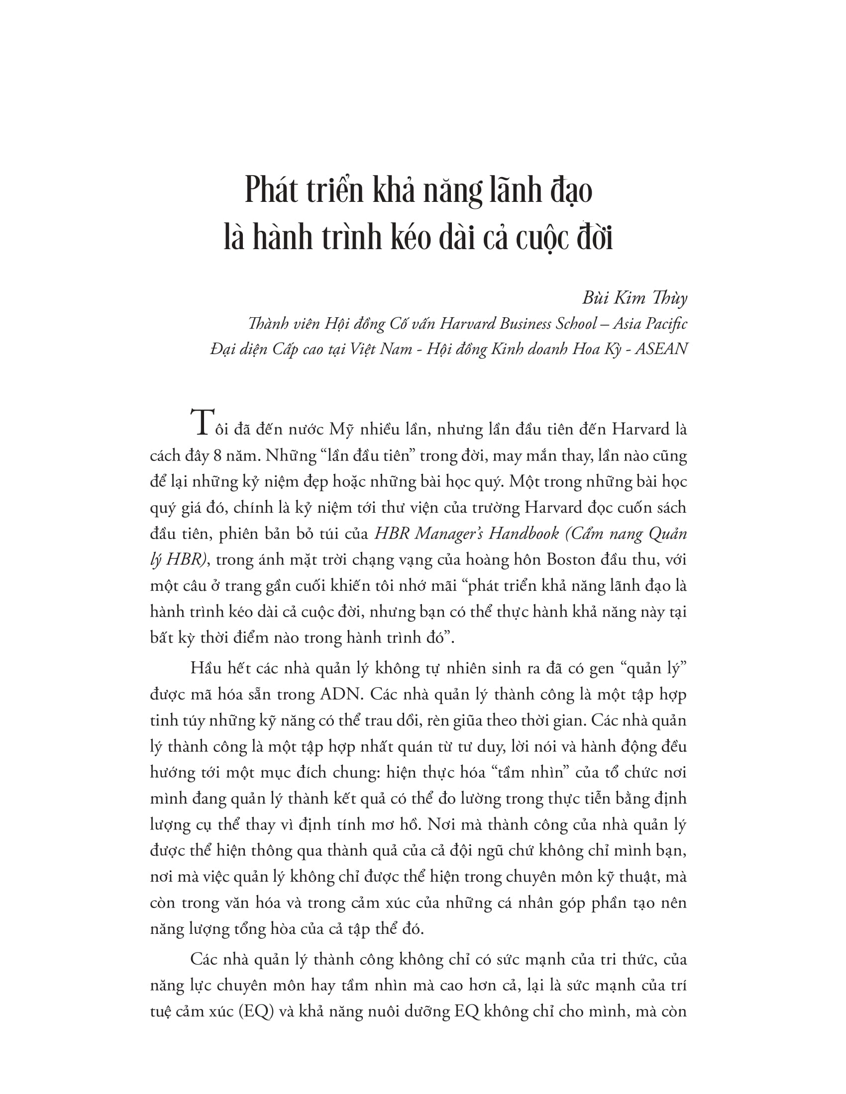 HBR Manager's Handbook - Cam Nang Quan Ly - 17 Ky Nang Quan Ly Co Tam Va Co Tam - Bia Cung (Tai Ban 2025)